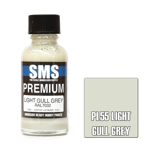 Premium LIGHT GULL GREY RAL7032 30ml